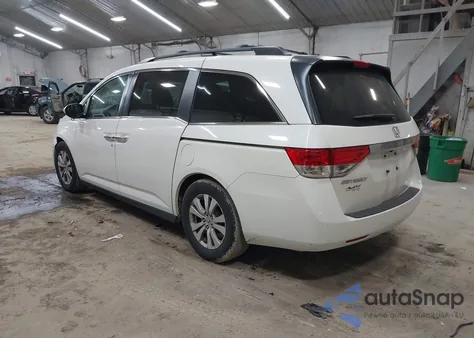 2015 Honda Odyssey Ex-L from USA, damaged, VIN 5FNRL5H63FB107784